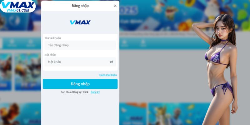 Hướng dẫn đăng nhập Vmax